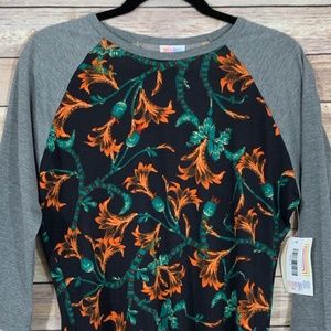 LuLaRoe Women's Randy Baseball Top